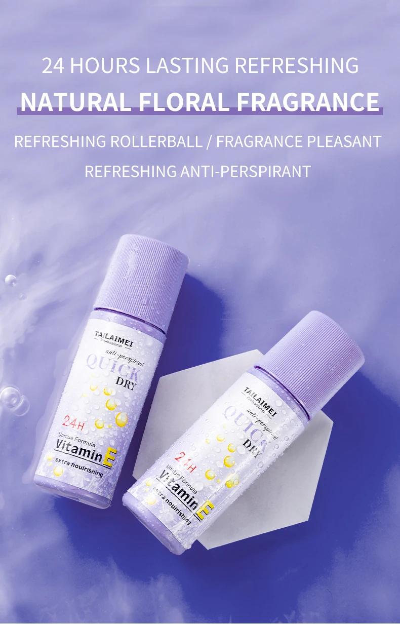 مضادات التعرق ومضادات التعرق الطبيعية من TLM مزيل العرق الكريستالي لإزالة العرق تحت الإبط 75 مللي