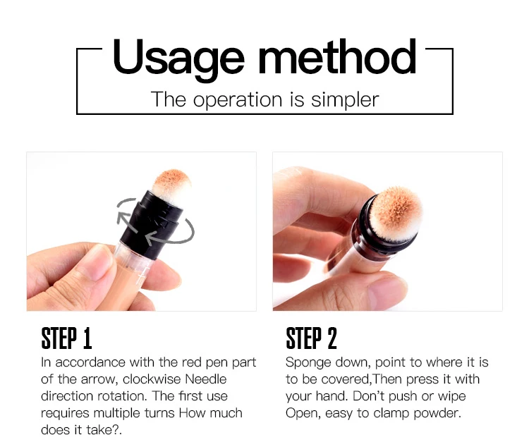 Pudaier الدائرة الداكنة ممحاة المخفي كحل المخفي هيغليغتر ندبات حب الشباب غطاء الخطوط الدقيقة الشفاه التمهيدي أدوات ماكياج الوجه